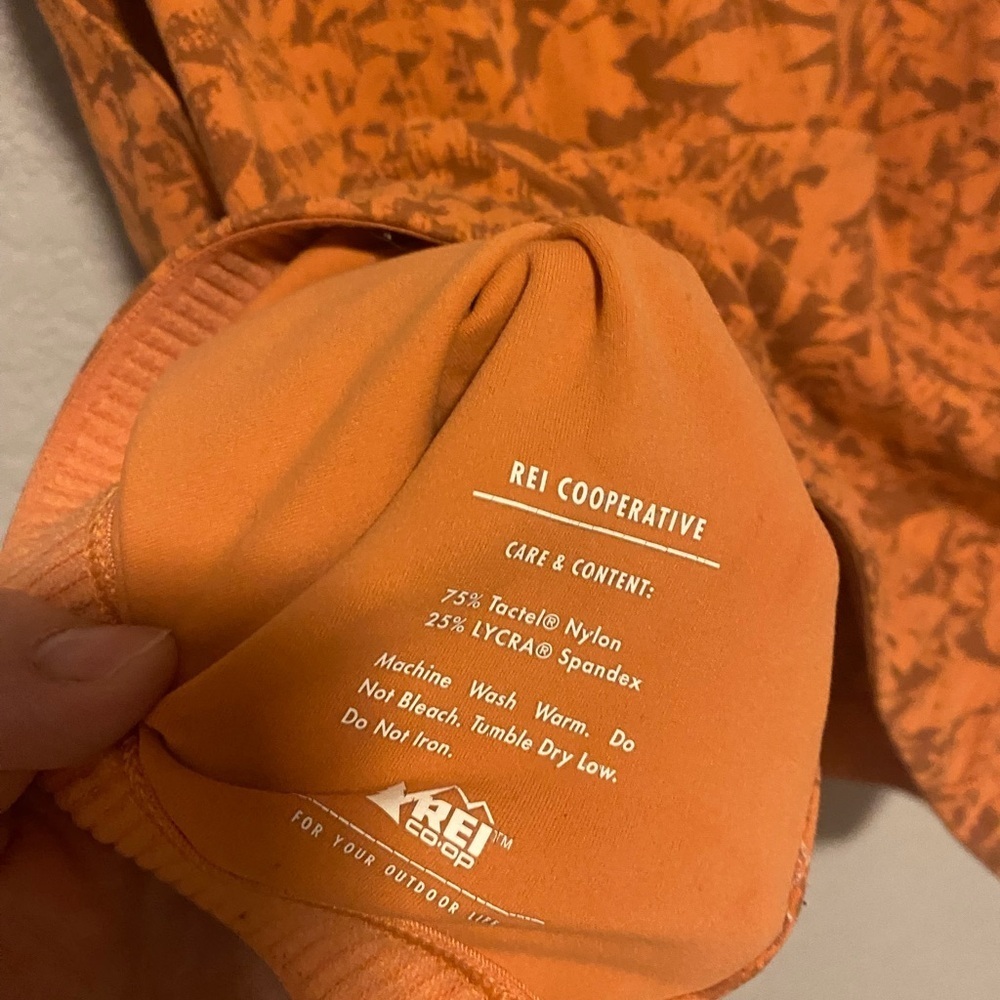 REI Orange sports bra - Picture 4 of 4